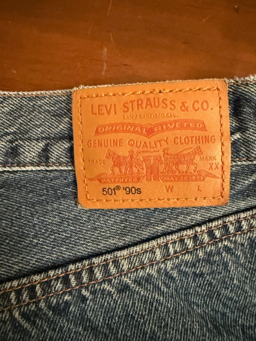 Levi’s 501 90s Straight Leg Jeans - Vintage Wash
